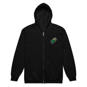 Goch Guardians Premium Zip-Hoodie (Front- & Rückenprint)